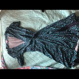 Lilly Pulitzer Jaguar Print Wrap Dress! Small